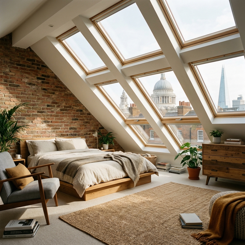 L-shaped loft conversion