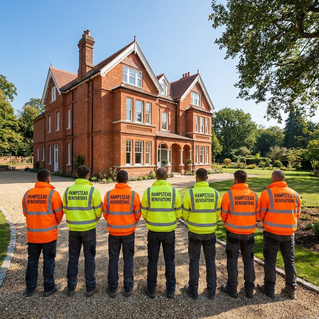 Hampstead Renovations Team On Site