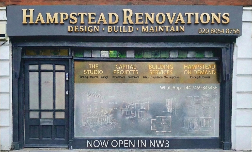 Hampstead Renovations Office in NW3
