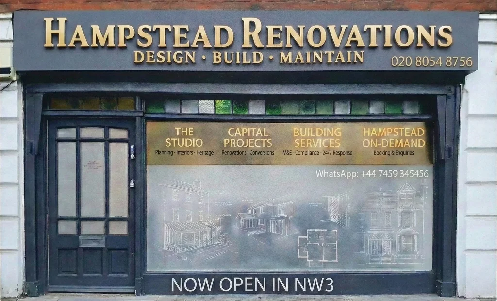 Hampstead Renovations Office in NW3