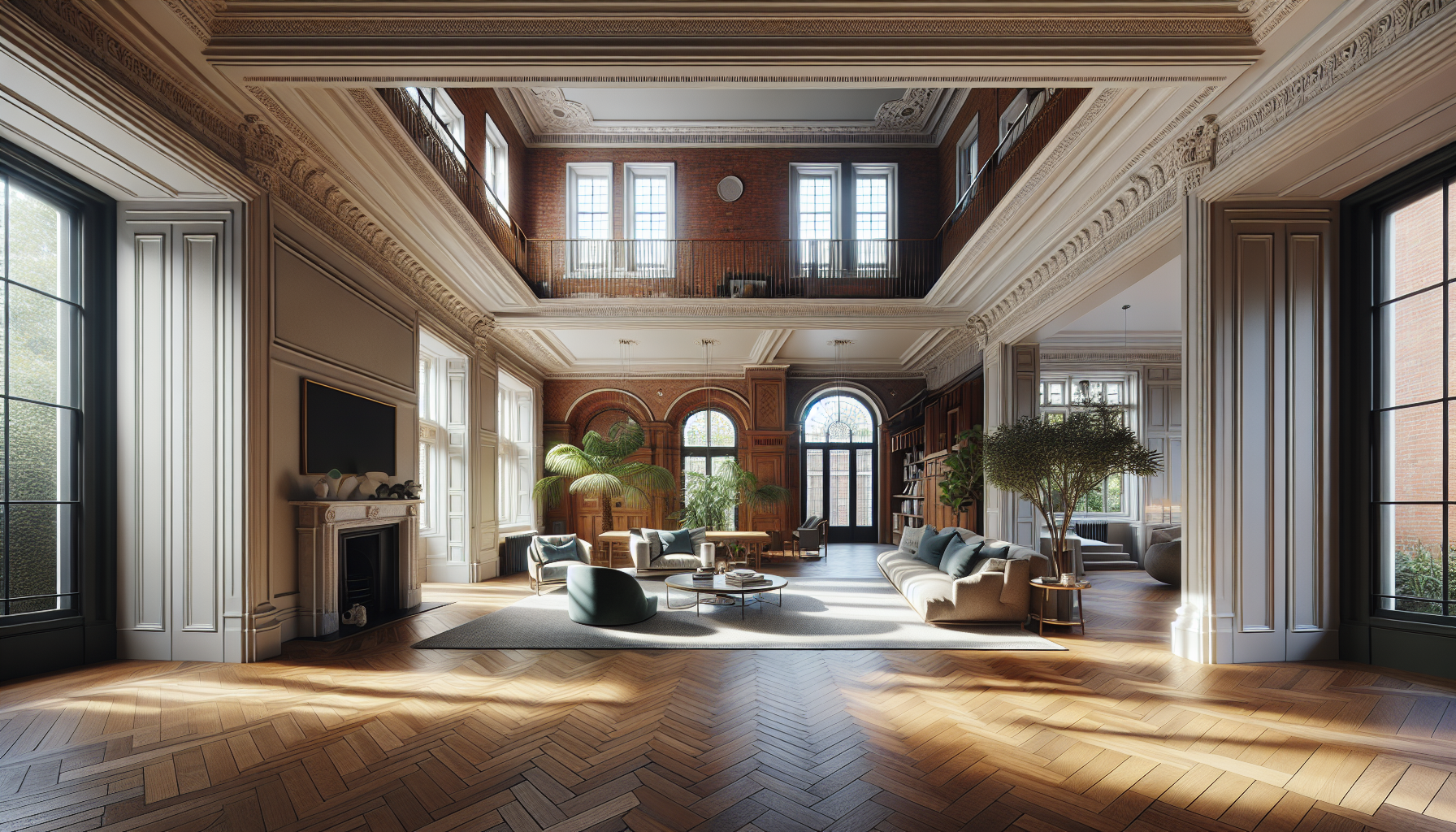 Luxury listed building renovation in barnes