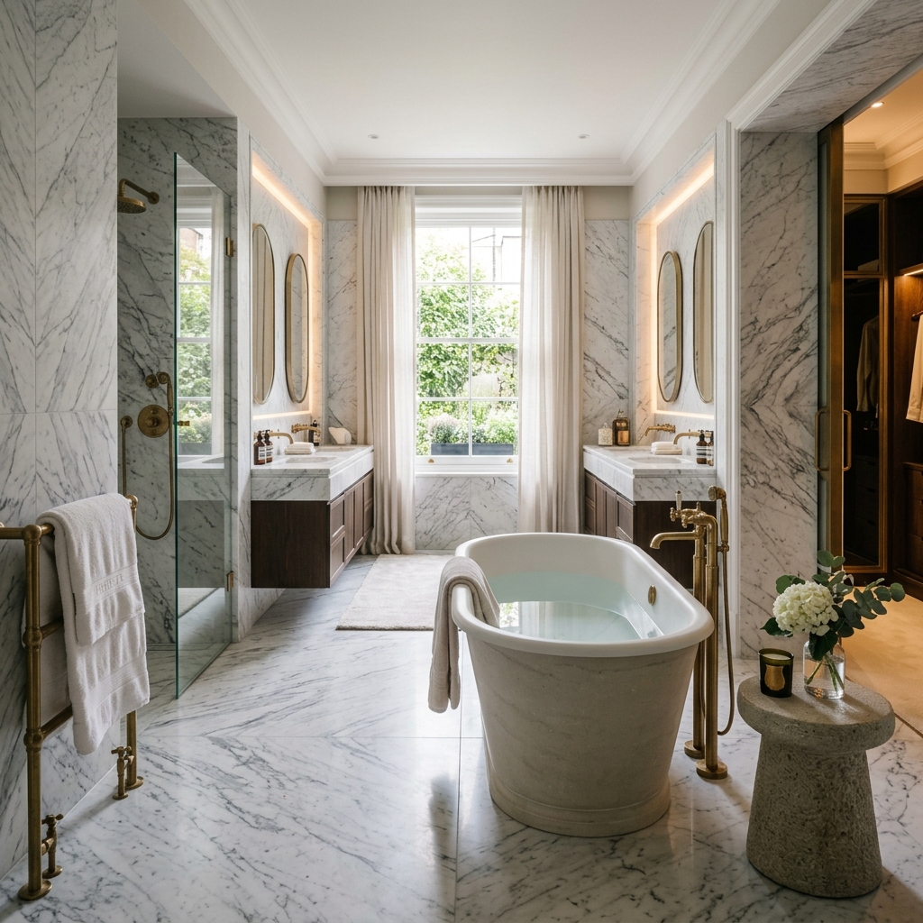 Bathroom Renovation project in Chelsea by Hampstead Renovations — premium refurbishment delivery