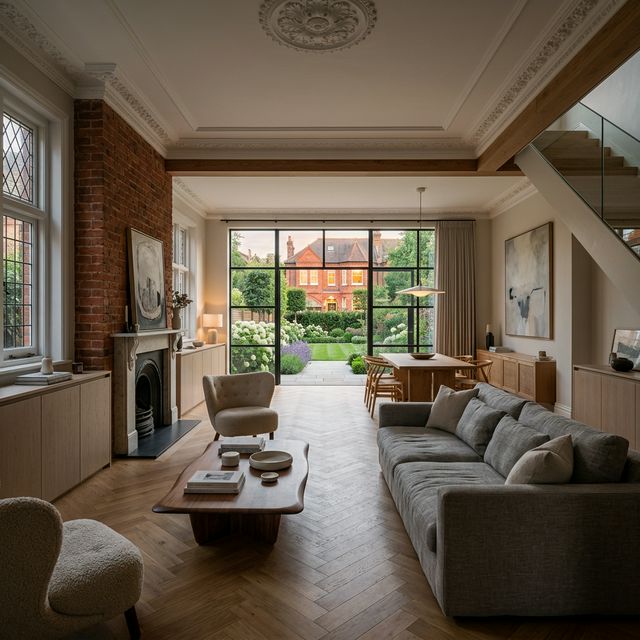 Luxury period property restoration in clapham junction