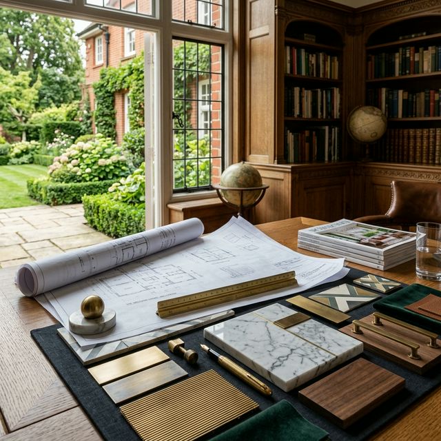 Luxury planning drawings in fulham