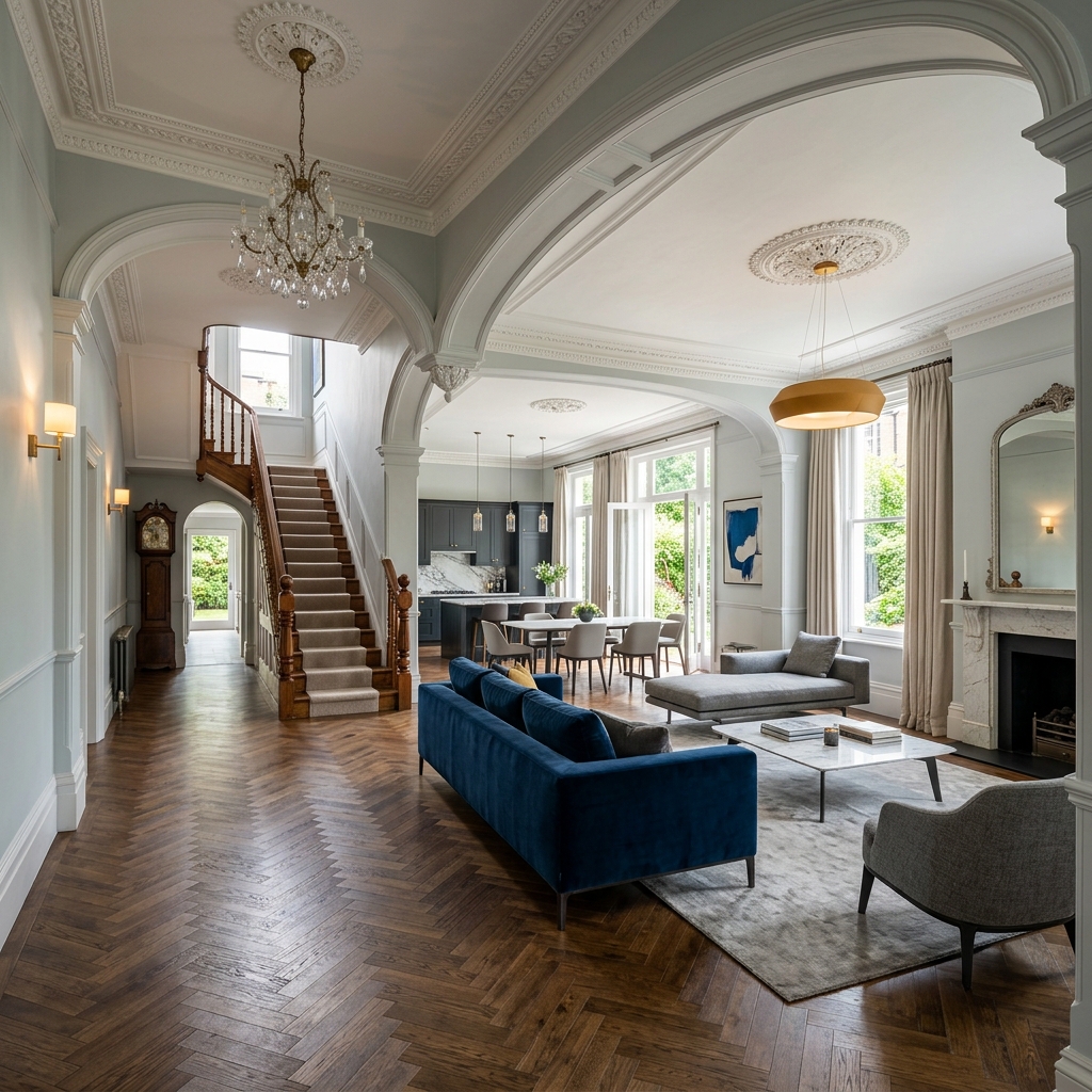 Flat Refurbishment project in Fulham by Hampstead Renovations — premium refurbishment delivery