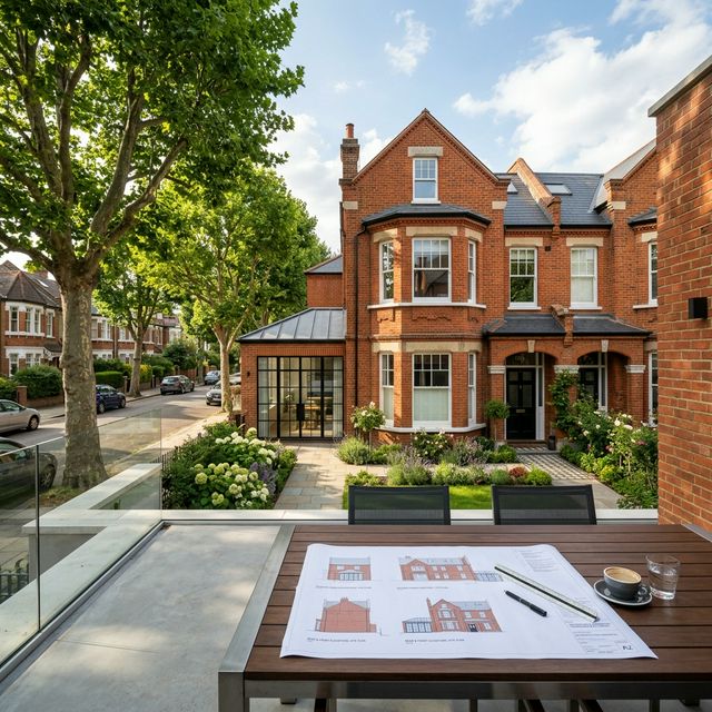 Luxury conservation area planning in golders green