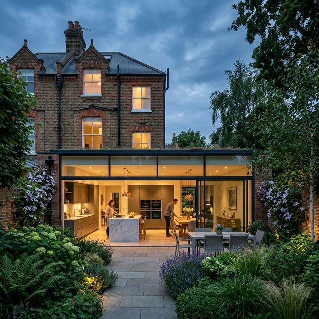 Luxury glass extensions in fitzrovia