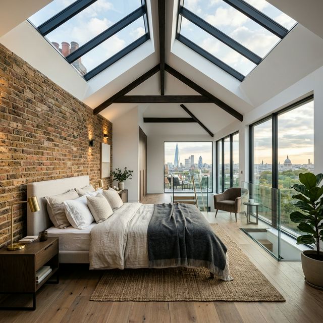 Luxury hip to gable loft conversion in highgate