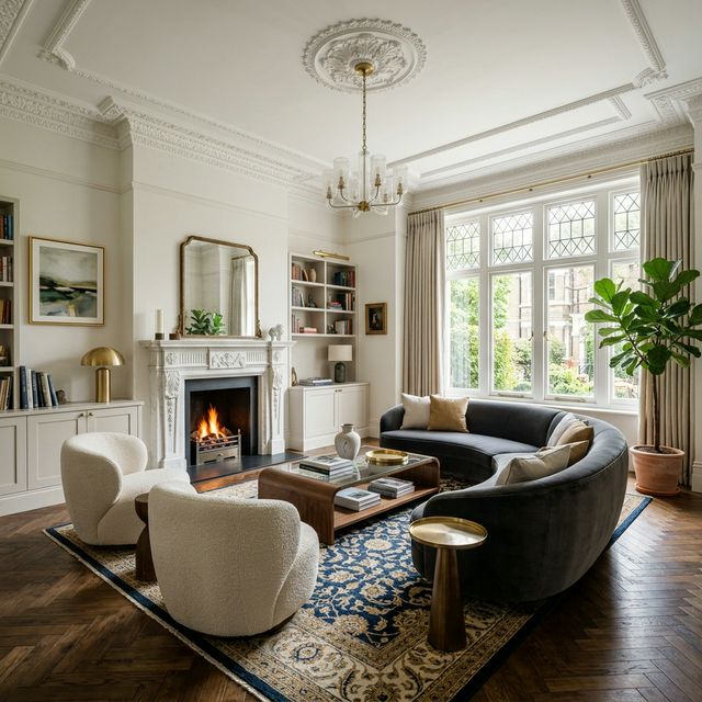 Luxury listed building renovation in highgate