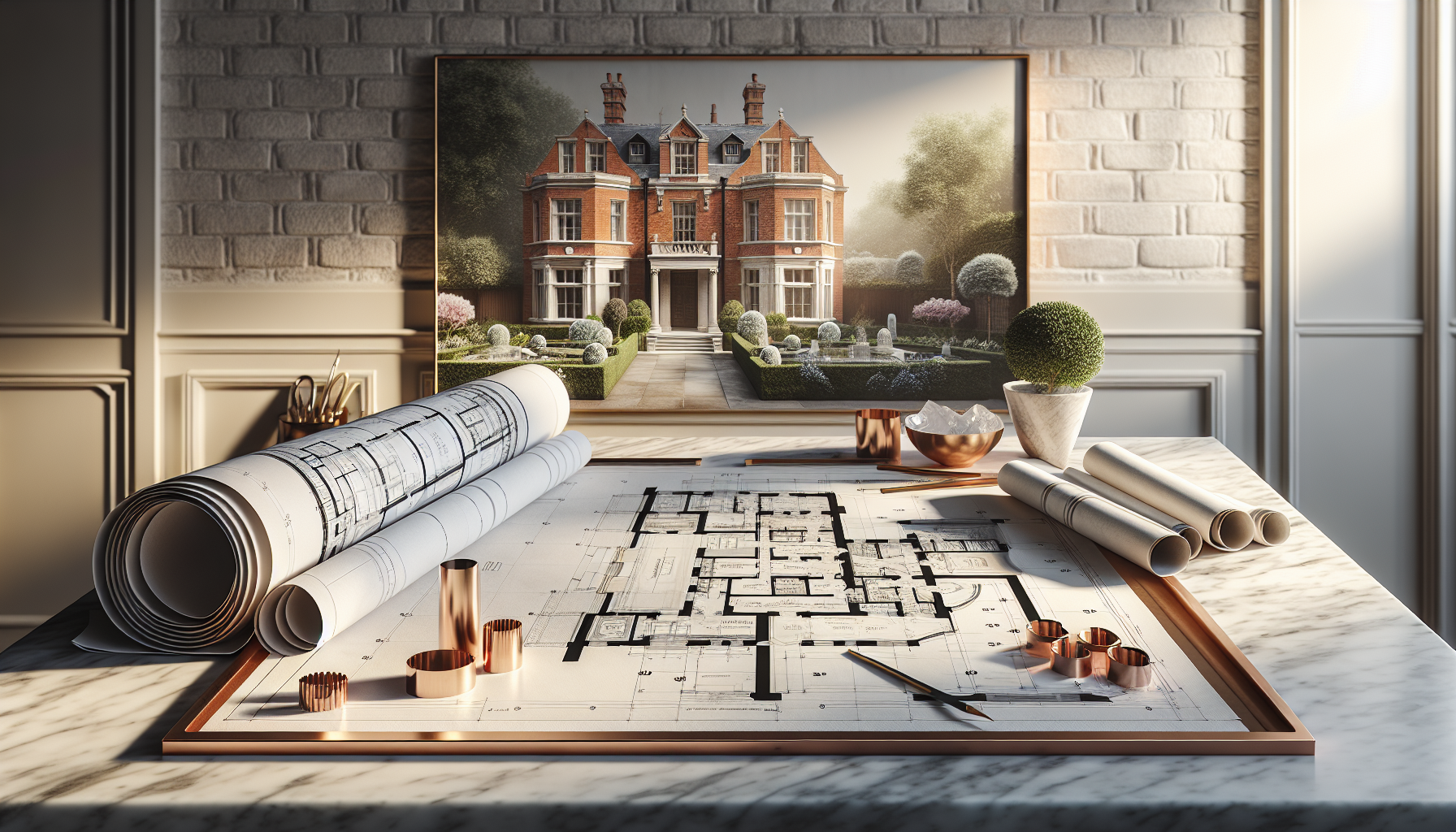 Luxury architecture design in parsons green