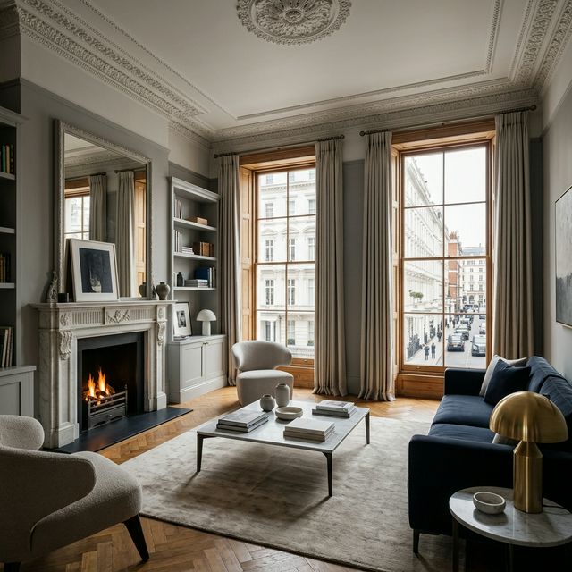 Luxury heritage restoration in soho