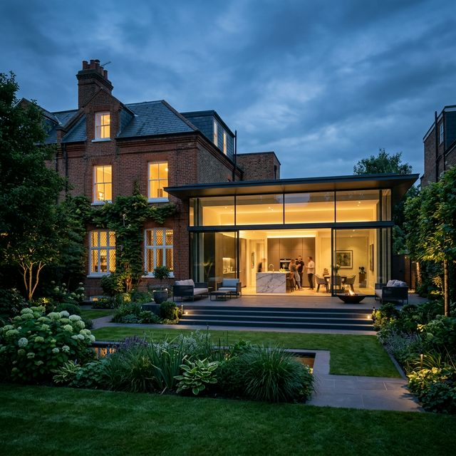 Luxury wraparound extensions in st johns wood