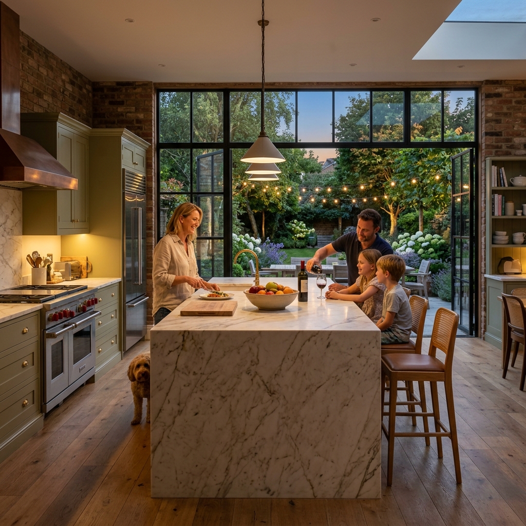 Kitchen Renovation project in Wimbledon by Hampstead Renovations — premium refurbishment delivery